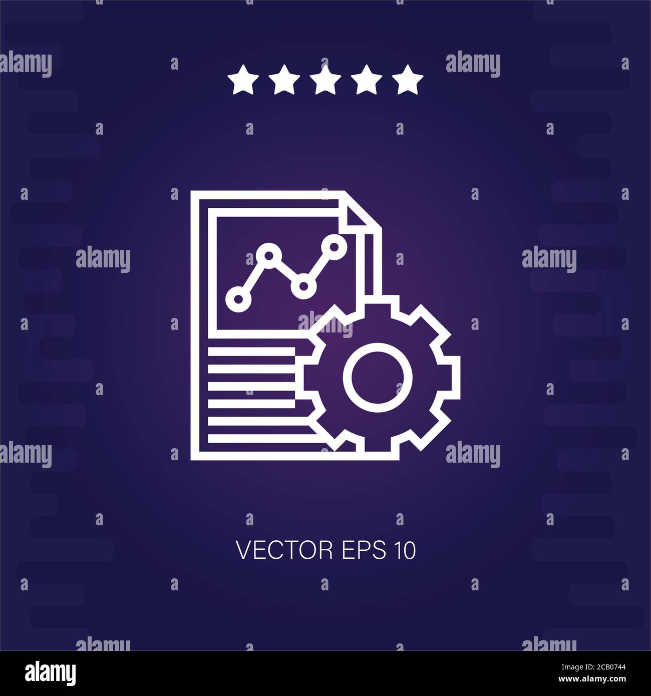 analytics vector icon modern illustration Stock Vector Image & Art - Alamy