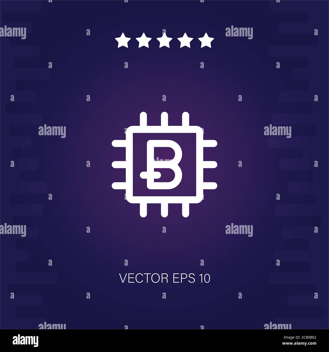bitcoin vector icon modern illustration Stock Vector Image & Art - Alamy