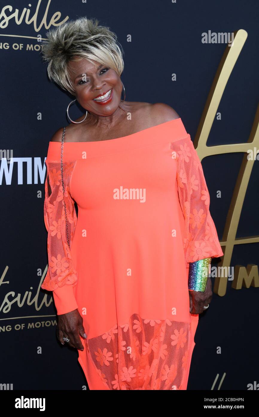 LOS ANGELES - AUG 8:  Thelma Houston at the 'Hitsville: The Making Of Motown' Premiere at the Harmony Gold Theater on August 8, 2019 in Los Angeles, CA Stock Photo