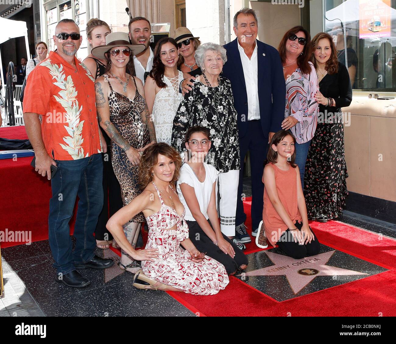 LOS ANGELES - OCT 19: Kenny Ortega, family at the Kenny Ortega Star