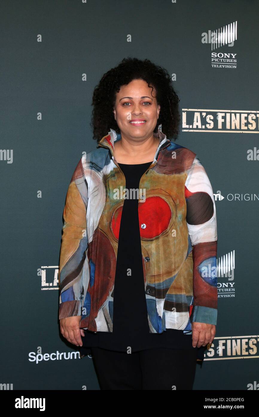 LOS ANGELES - MAY 10: Pam Veasey at the “L.A.’s Finest” TV Show