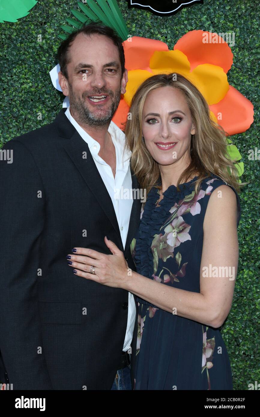 LOS ANGELES - MAY 20: Manu Boyer, Kim Raver at the Lifetime TV Summer ...