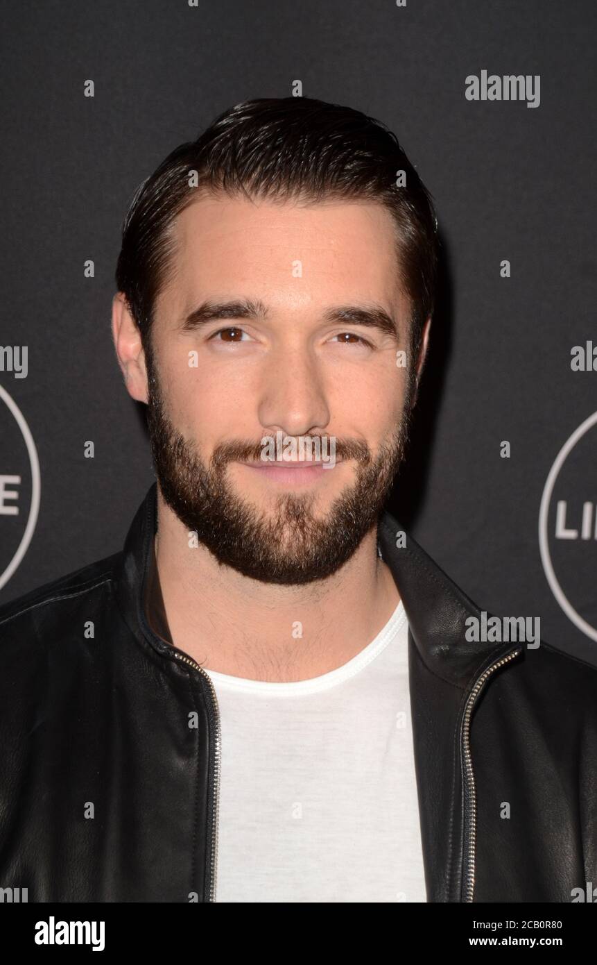 LOS ANGELES - JAN 9:  Josh Bowman at the Lifetime Winter Movies Mixer at The Andaz on January 9, 2019 in West Hollywood, CA Stock Photo