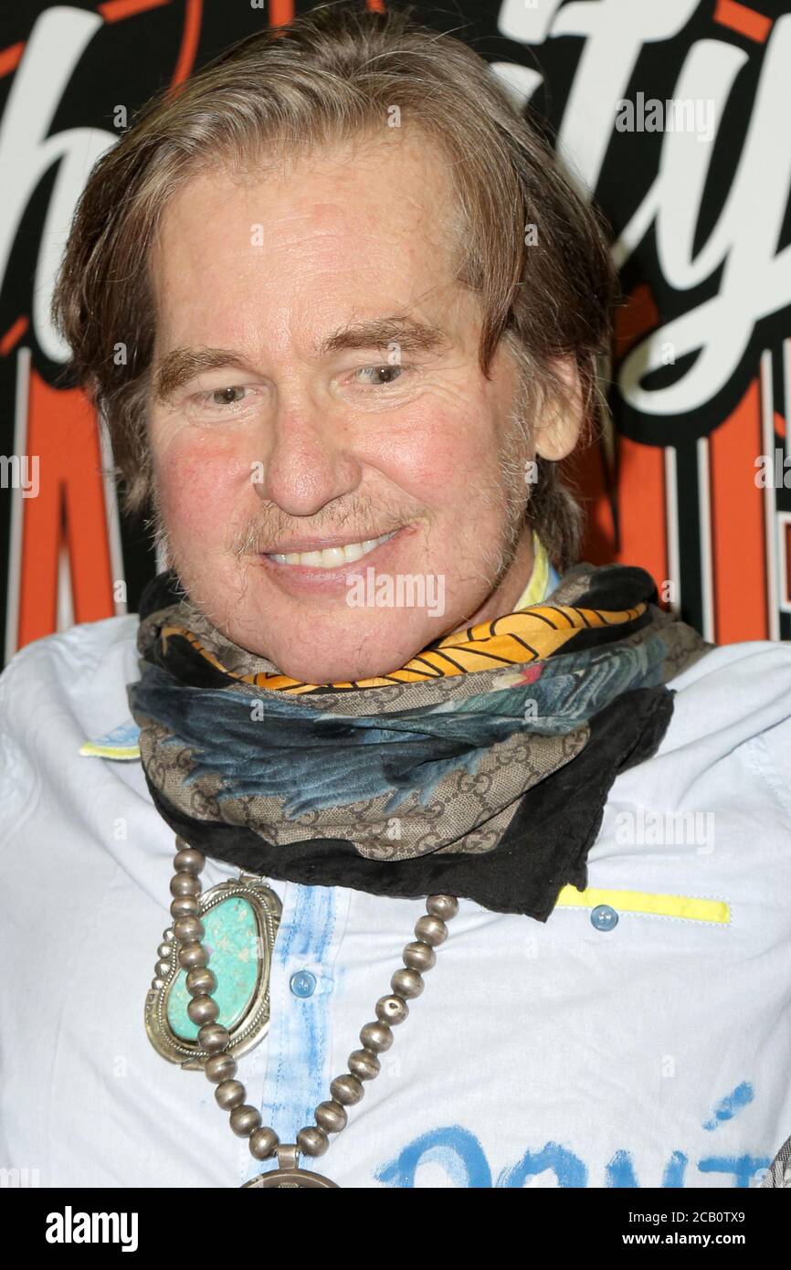 LOS ANGELES - JUL 8:  Val Kilmer at the Monster Energy $50K Charity Challenge Celebrity Basketball Game at the Pauley Pavillion on July 8, 2019 in Westwood, CA Stock Photo