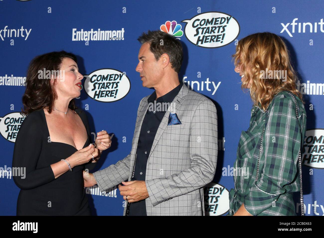 LOS ANGELES - SEP 16: Fran Drescher, Eric McCormack, Janet McCormack at