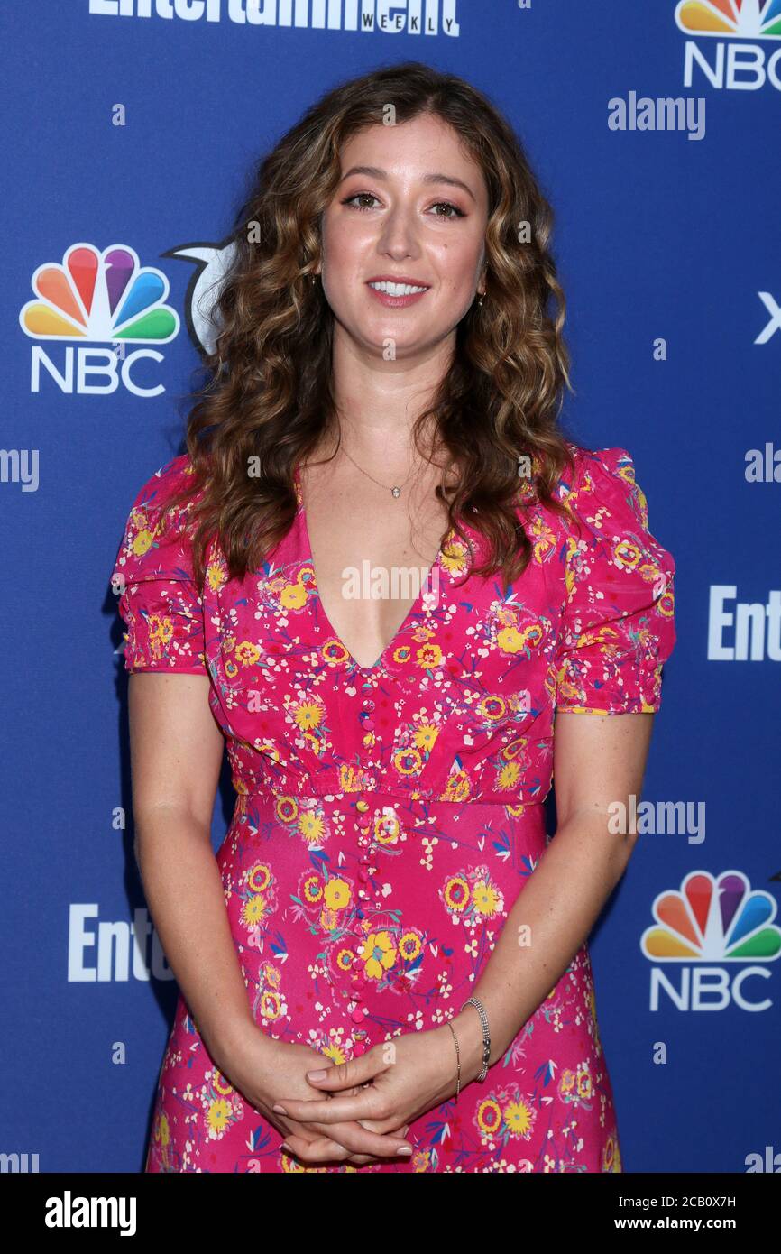 LOS ANGELES - SEP 16:  Jessy Hodges at the NBC Comedy Starts Here Event at the NeueHouse on September 16, 2019 in Los Angeles, CA Stock Photo