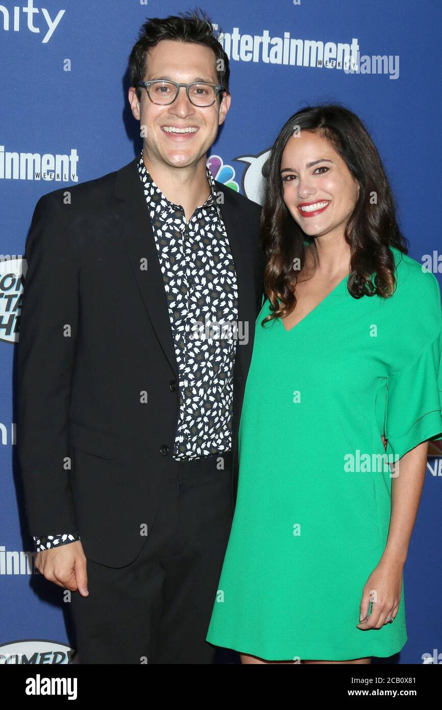 LOS ANGELES - SEP Dan Levy, wife at the NBC Starts Here Event at the NeueHouse on September 16, in Los Angeles, CA Stock Photo - Alamy