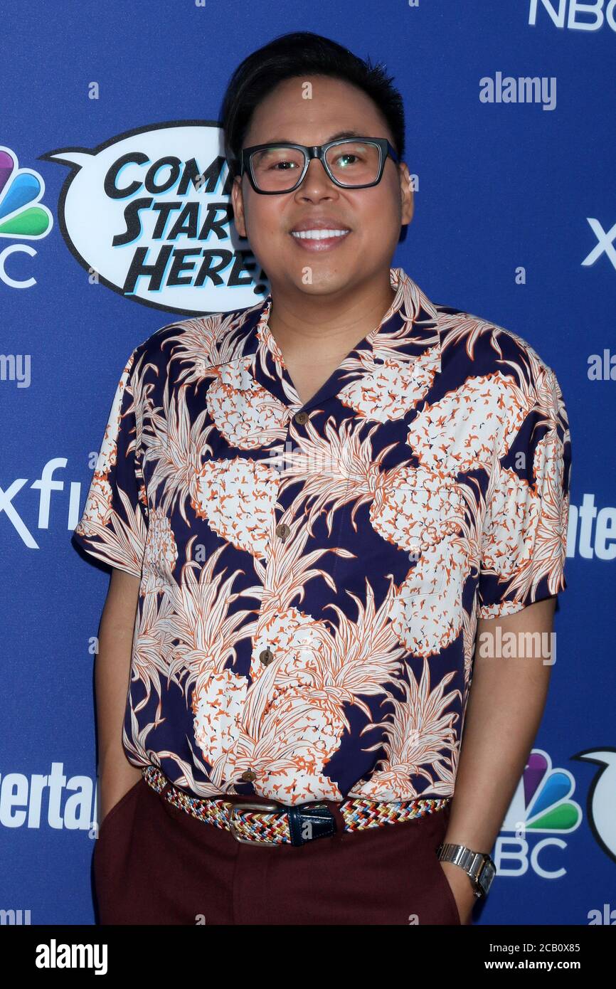 LOS ANGELES - SEP 16:  Nico Santos at the NBC Comedy Starts Here Event at the NeueHouse on September 16, 2019 in Los Angeles, CA Stock Photo