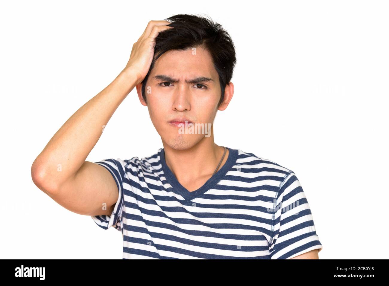 Asian serious portrait Cut Out Stock Images & Pictures - Alamy