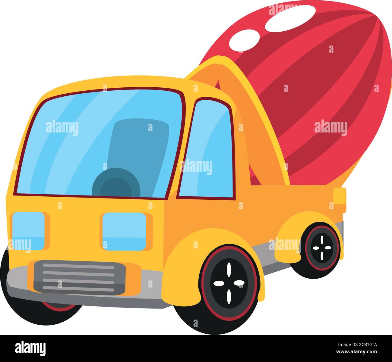 truck, kids toy in white background vector illustration design Stock Vector Image &amp; Art - Alamy