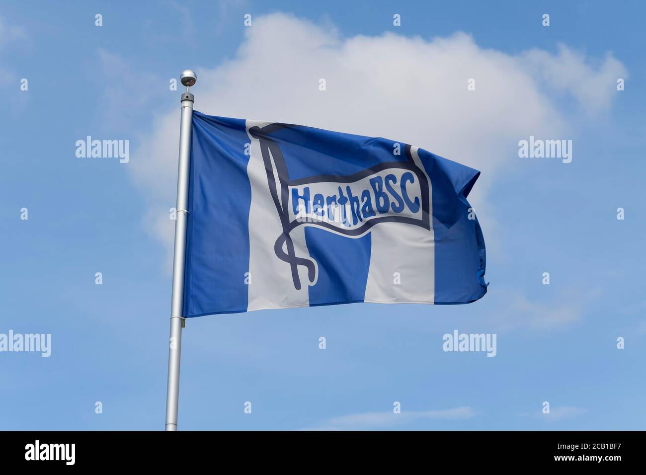 ブンデスリーガHertha BSCの応援旗