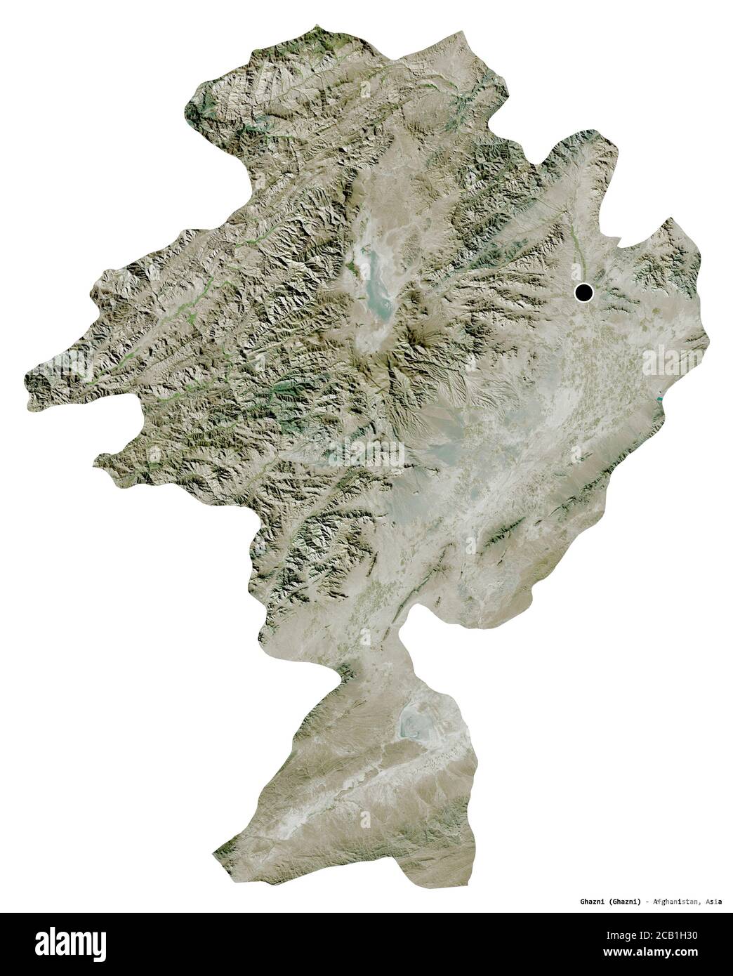 Ghazni province map hi-res stock photography and images - Alamy