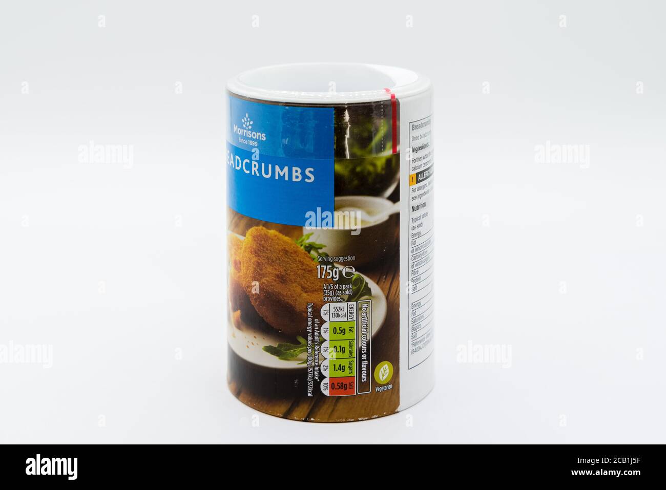 Irvine, Scotland, UK March 08, 2020 Morrisons Banded Breadcrumbs in