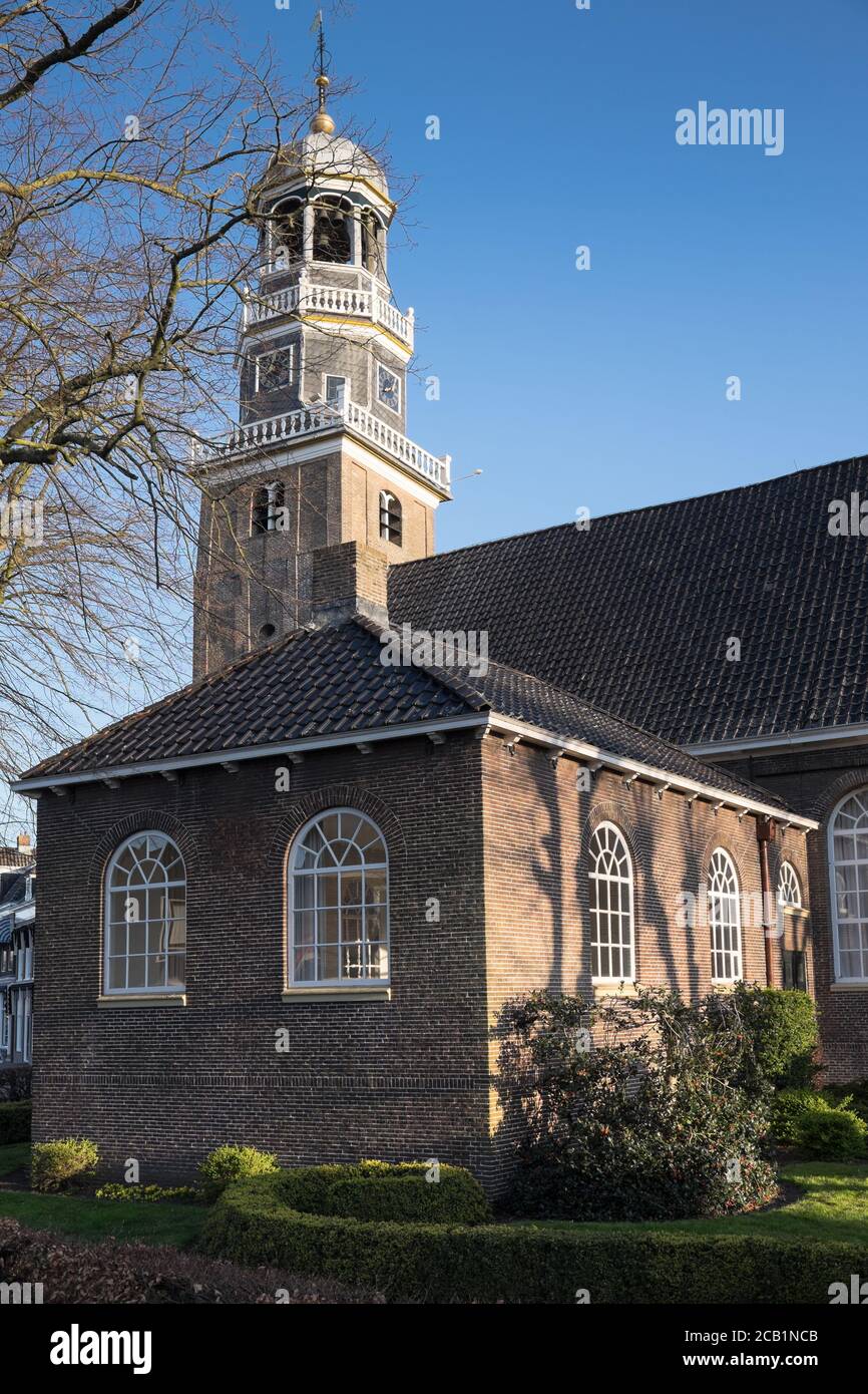 Church in the center of the village hires stock photography and images