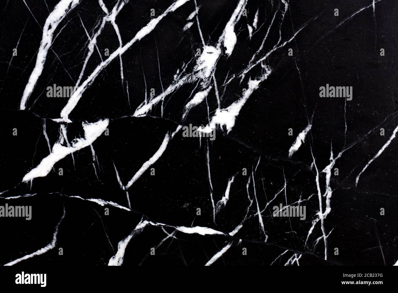 Natural marble background in adorable black and white colors. Stock Photo