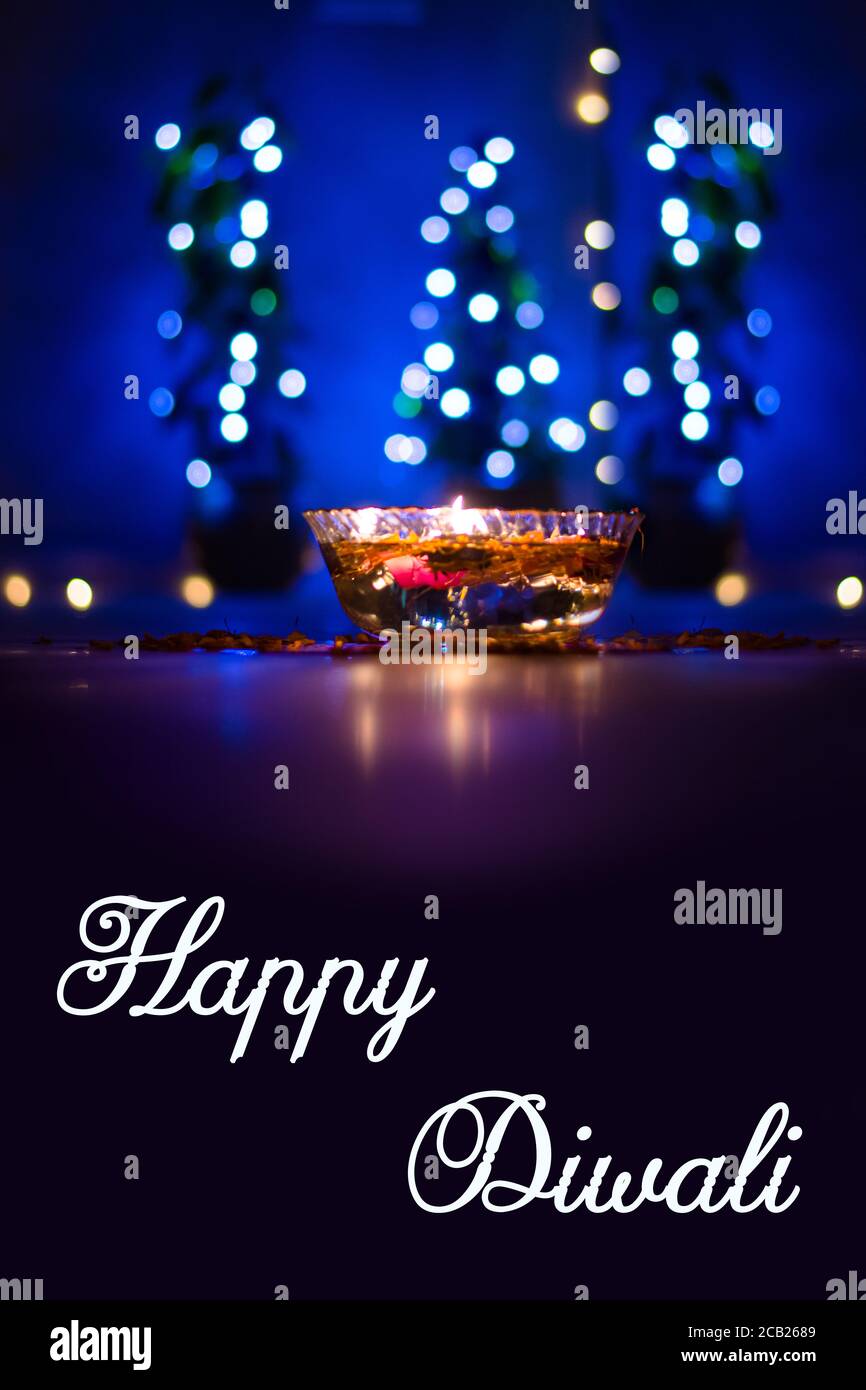 Diwali festival - Creative banner or poster of Diwali. Happy ...