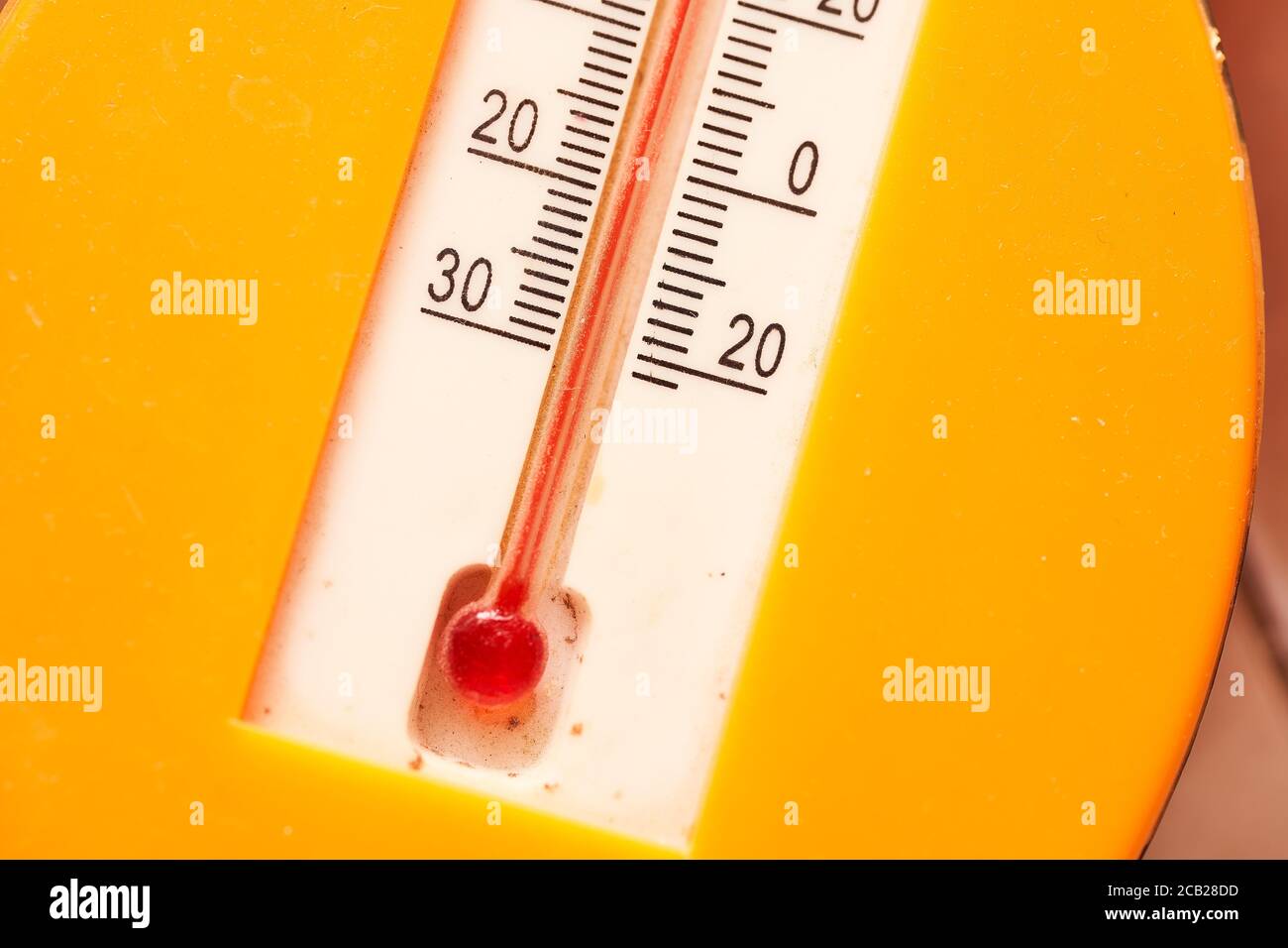 room thermometer celsius and kelvin. Close-up.Macro effect photo Stock  Photo - Alamy
