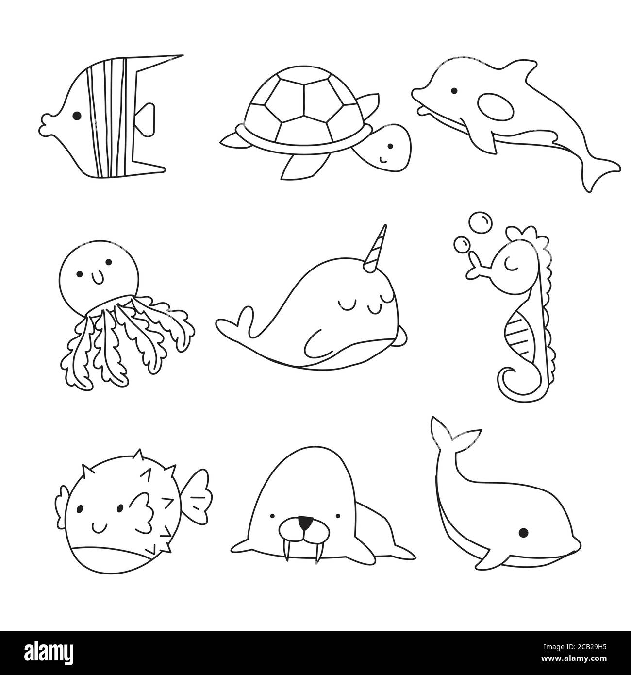 images of water animals for kids