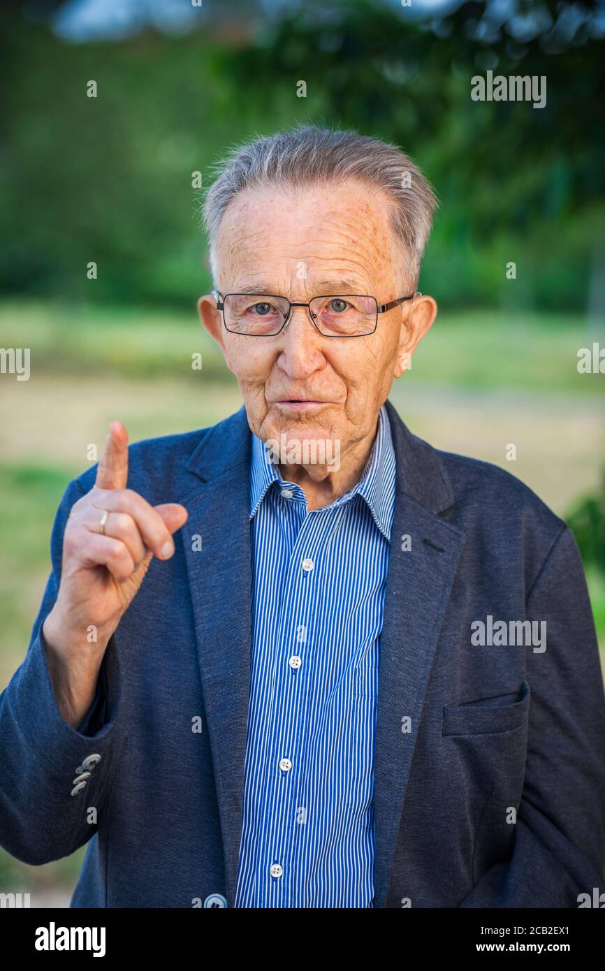 80 year old man hires stock photography and images Alamy