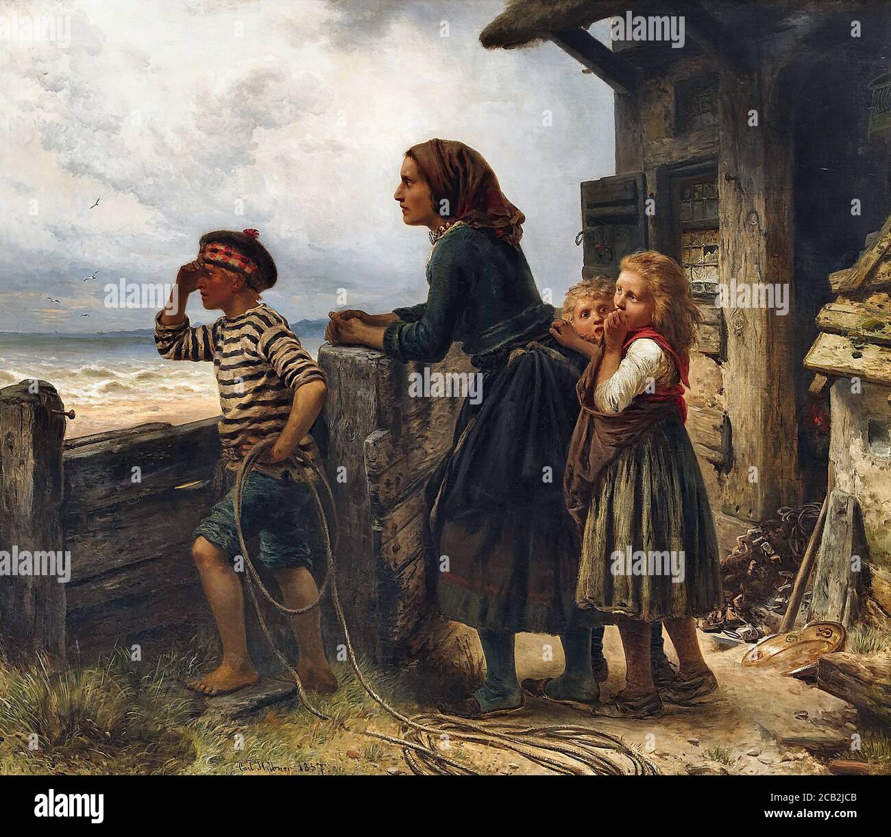 Carl wilhelm hübner hi-res stock photography and images - Alamy