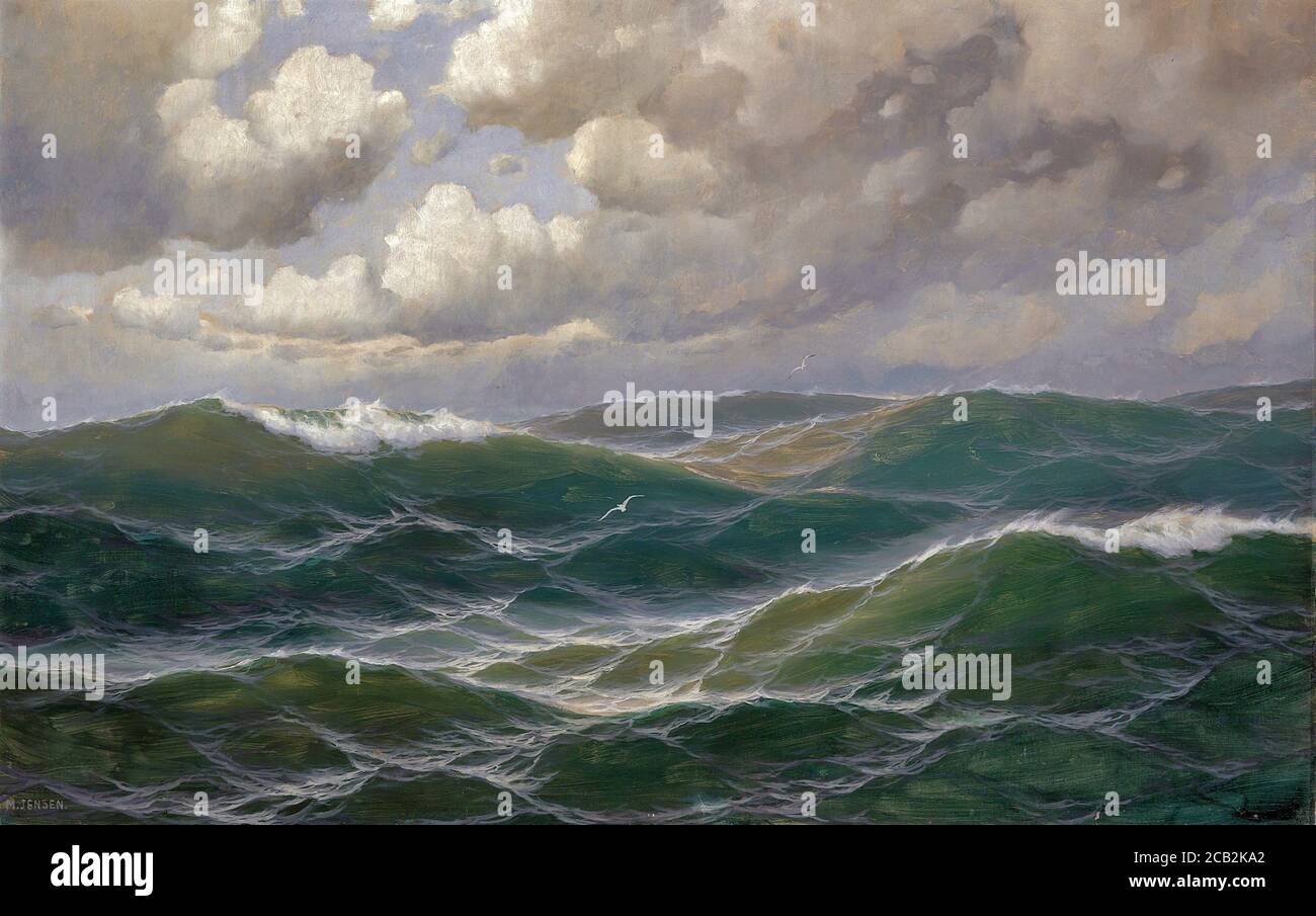 Seagulls art hi-res stock photography and images - Alamy