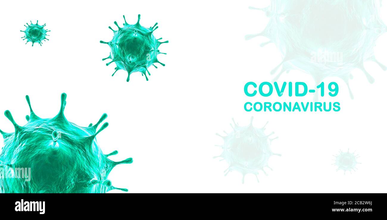 Corona Virus COVID-19, 2019-nCoV in Wuhan, Novel Coronavirus (2019-nCoV). Virus Covid 19-NCP. nCoV denoted is single-stranded RNA virus. Coronavirus 3 Stock Photo