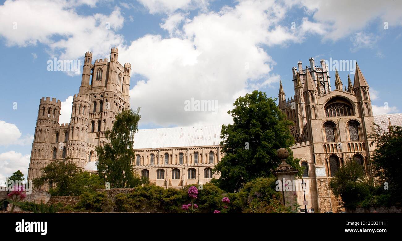 Ely Cathedral, Ely, Cambridgeshire, England. Stock Photo