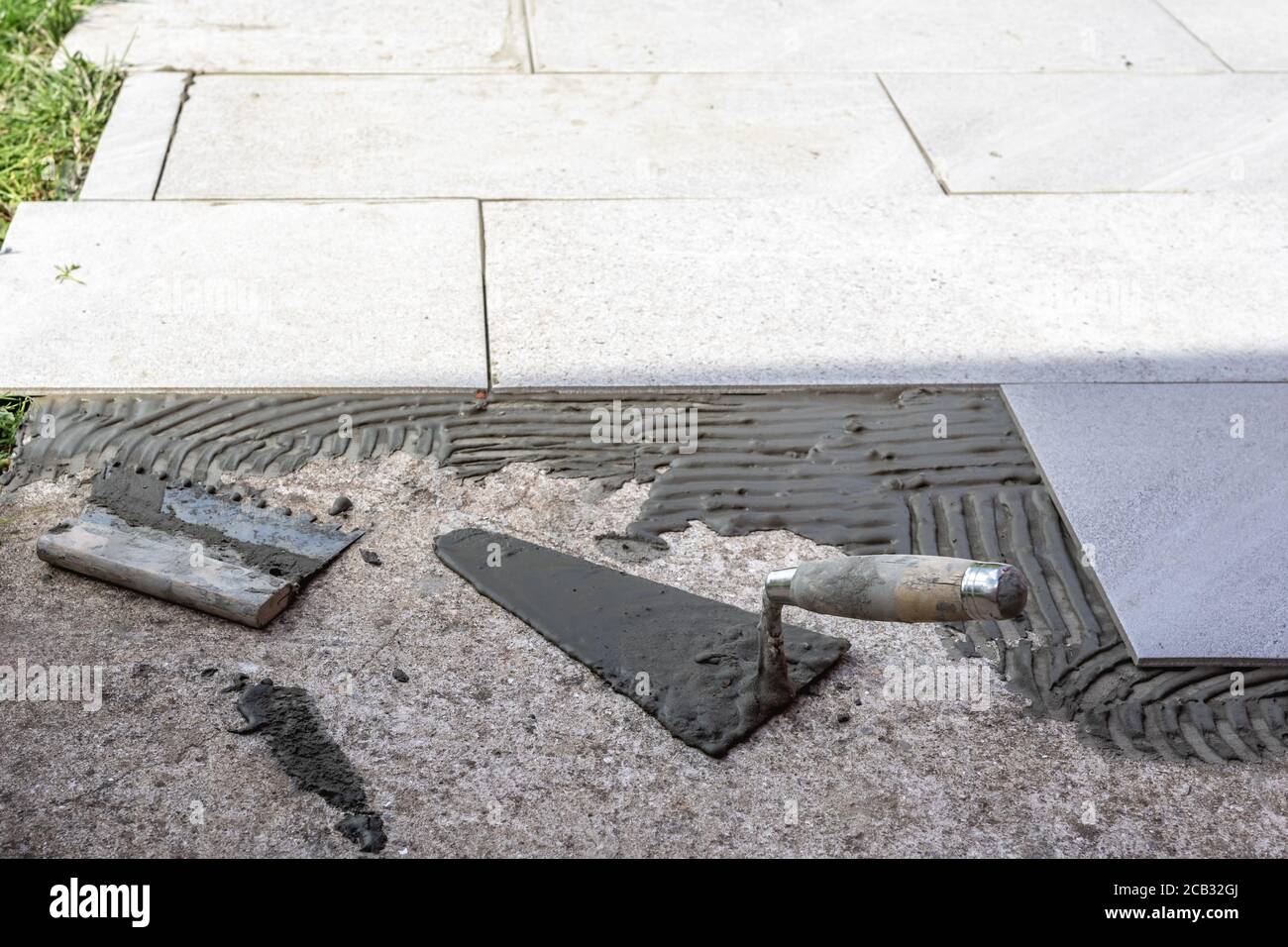 Concrete pavement tile hires stock photography and images Alamy