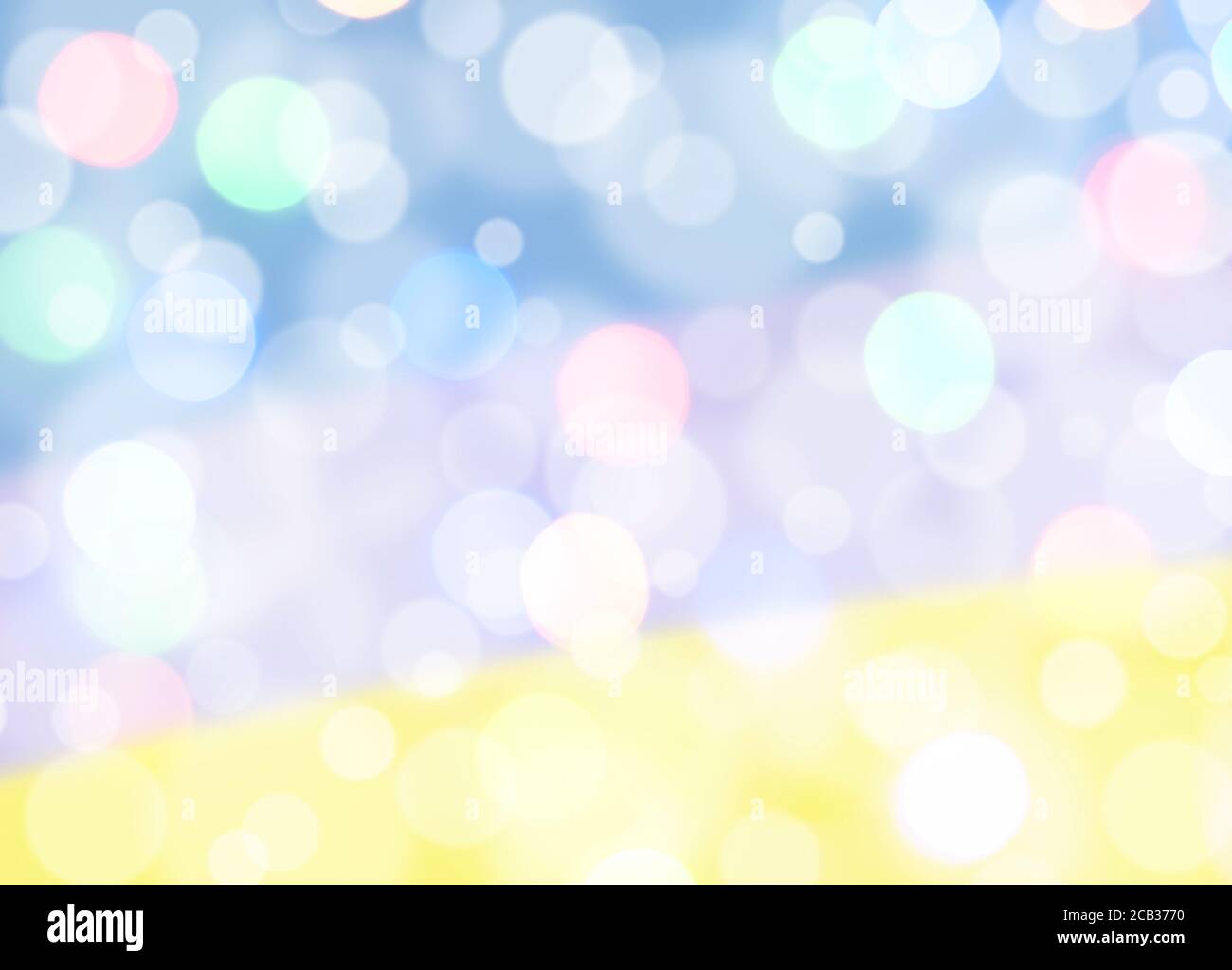 Multi colored background. Defocused abstract picture with bokeh  Stock Photo