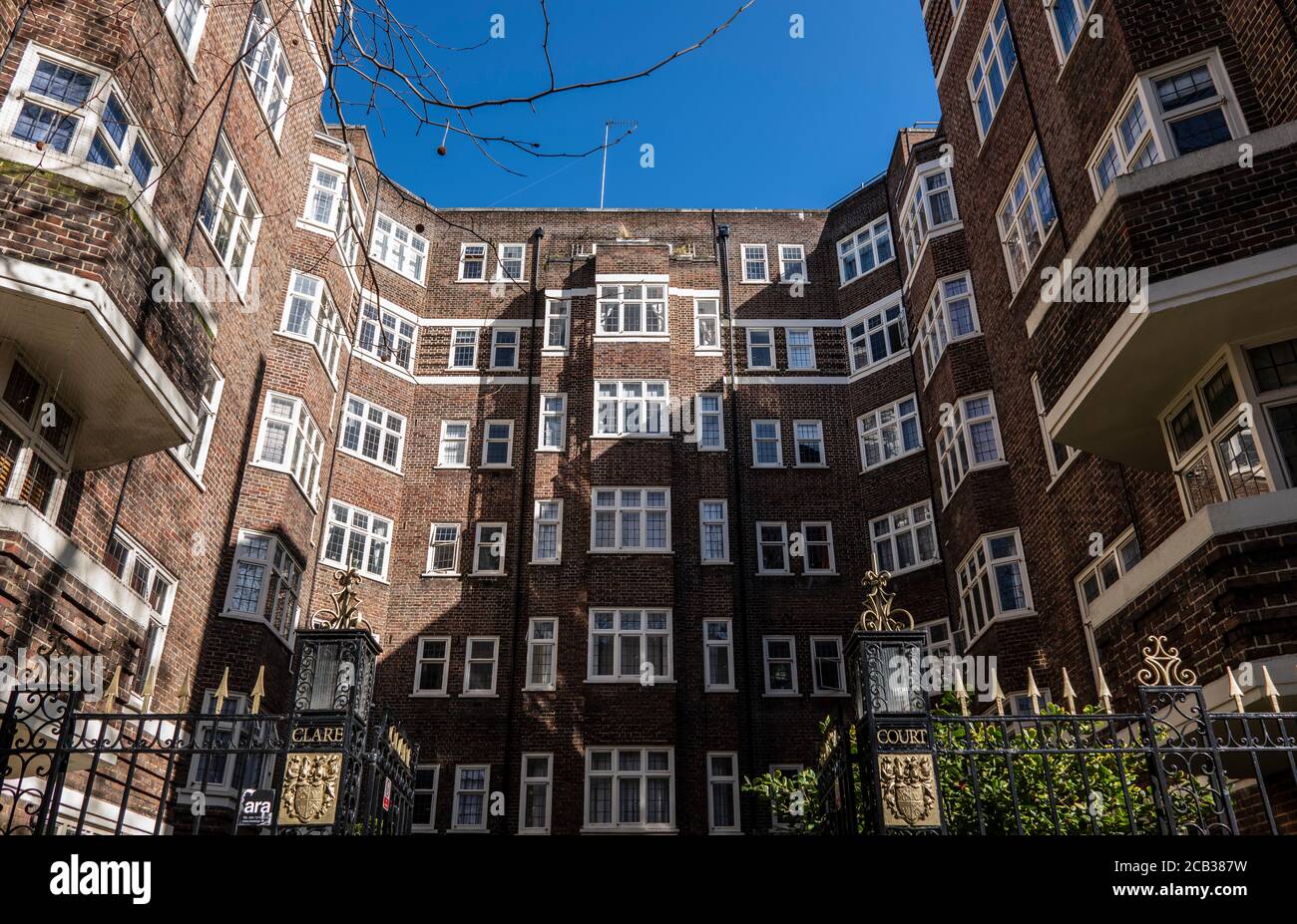 Clare Court, Judd St London Stock Photo Alamy