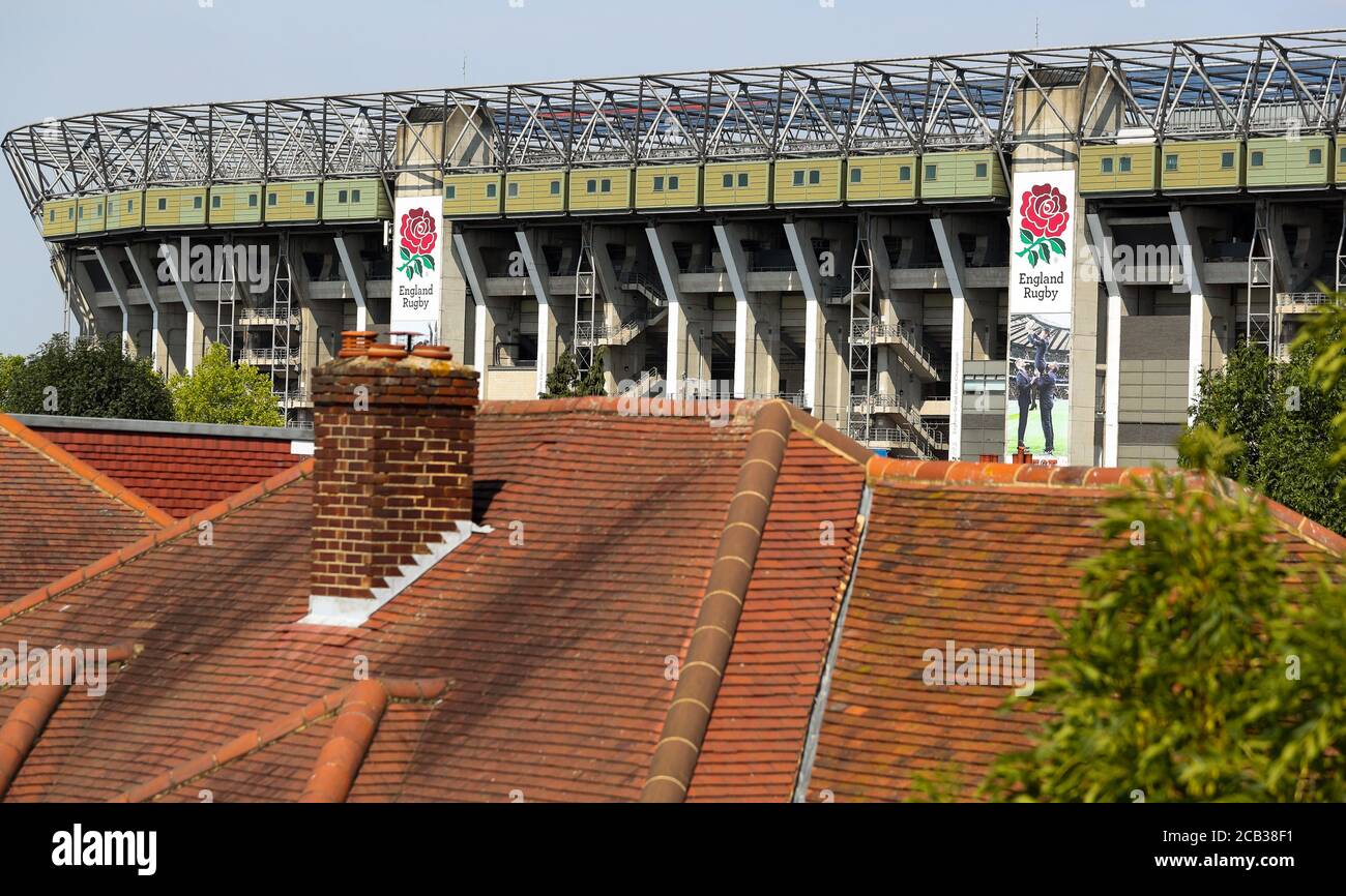 Twickenham stadium signage hires stock photography and images Alamy