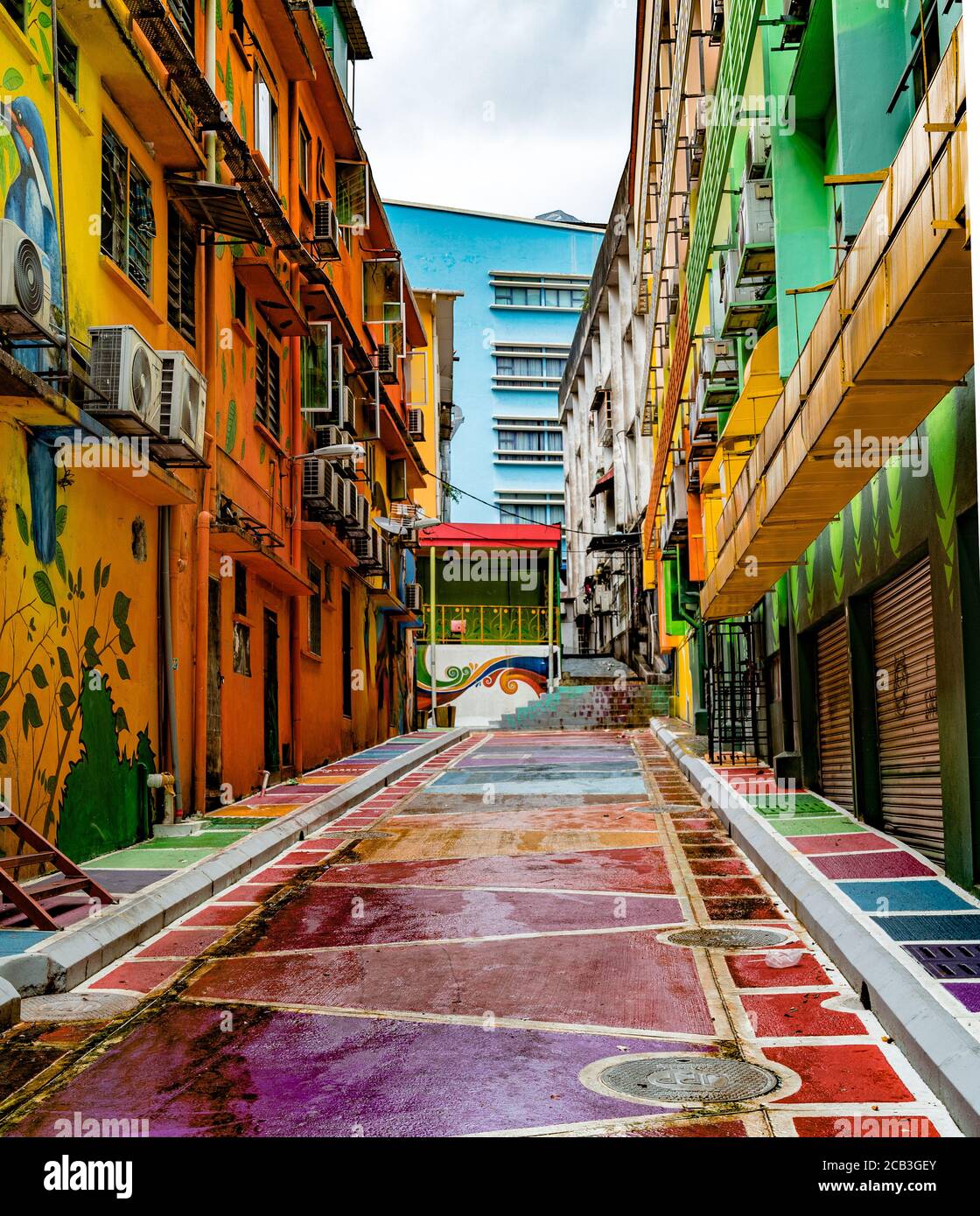 Jalan Alor Street In Kuala Lumpur Malaysia Stock Photo Alamy