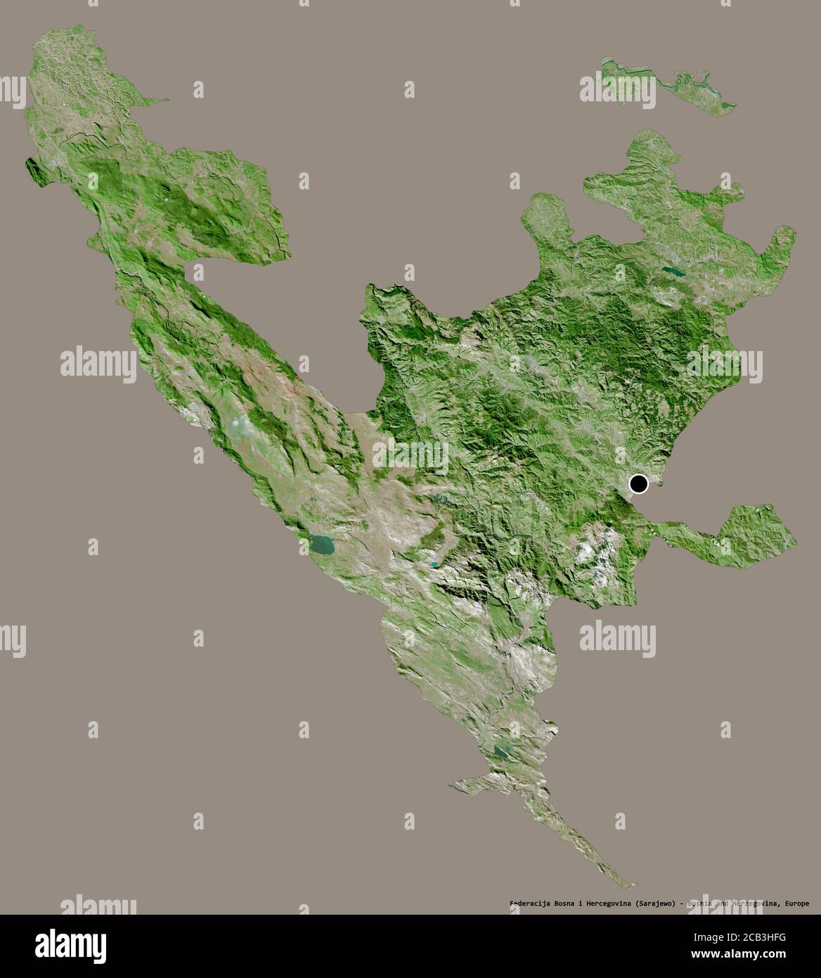 Bih Shape Shape of Federacija Bosna i Hercegovina, entity of Bosnia and ...