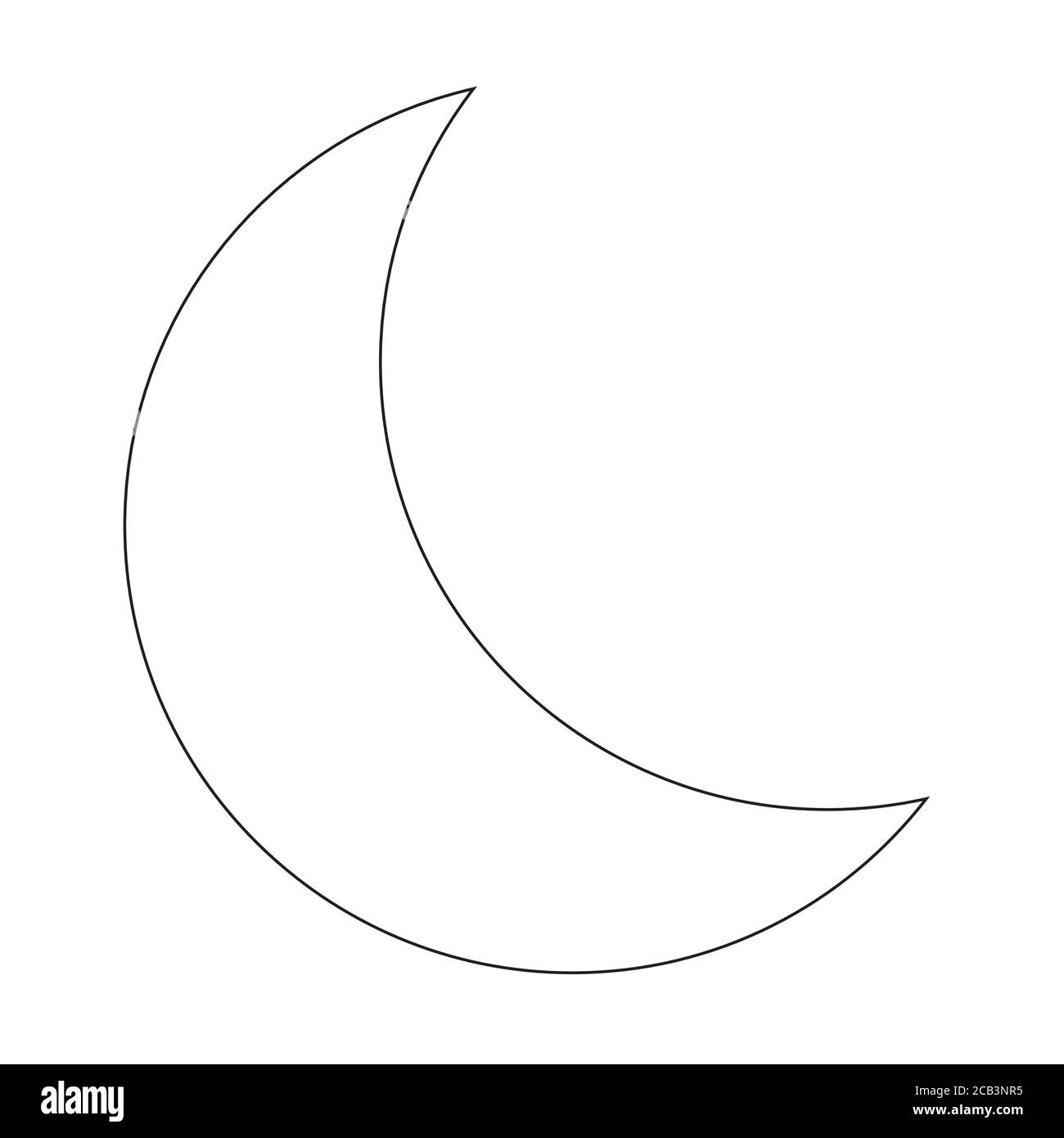 Half Moon Png Transparent - Mail Icon Clipart, transparent png