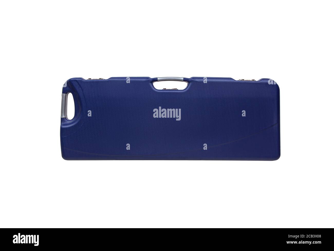 Modern hard plastic case with a combination lock for storing and