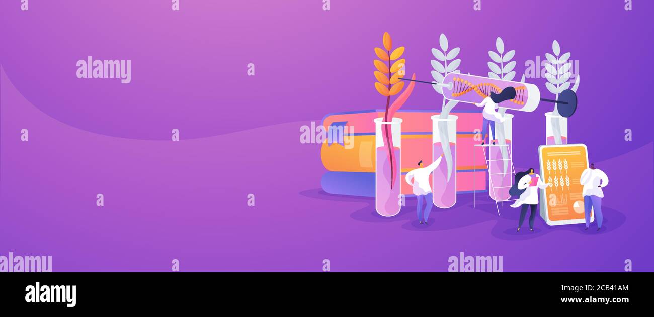 Genetically modified plants Stock Vector Images - Alamy