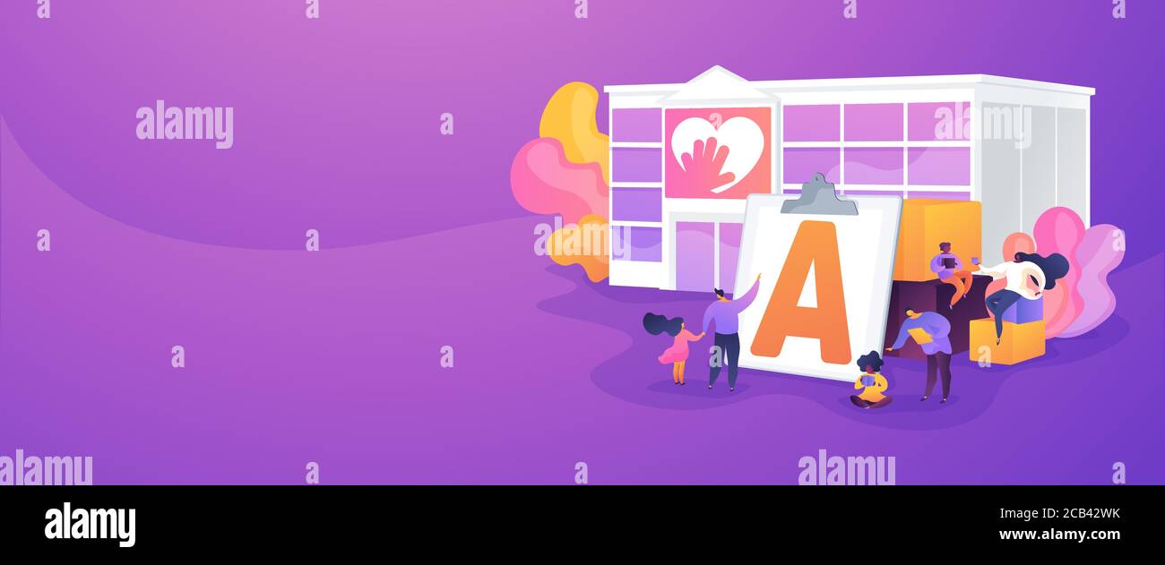 Special needs teacher Stock Vector Images - Alamy