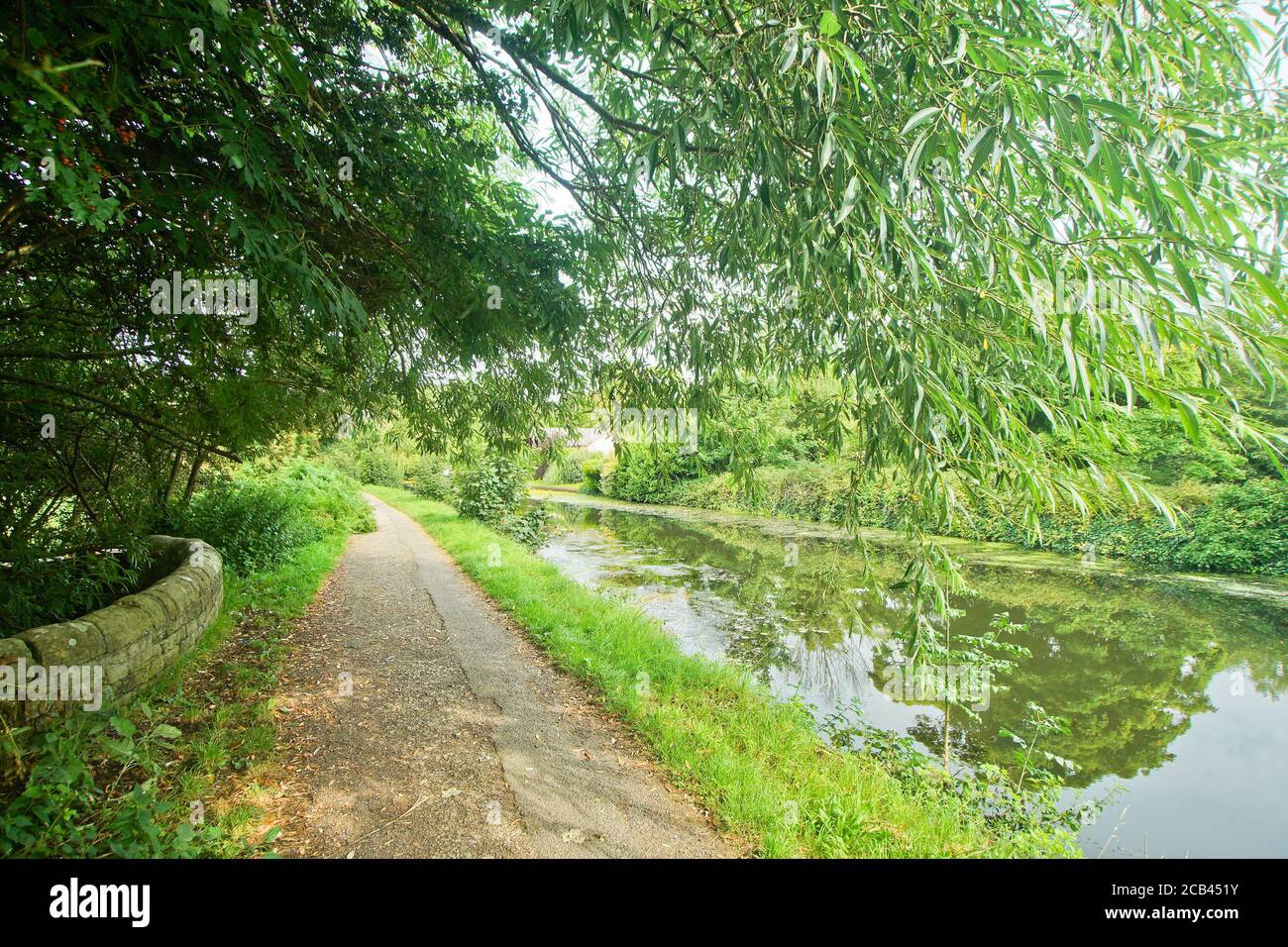 Canal in Maghull, Merseyside Stock Photo Alamy