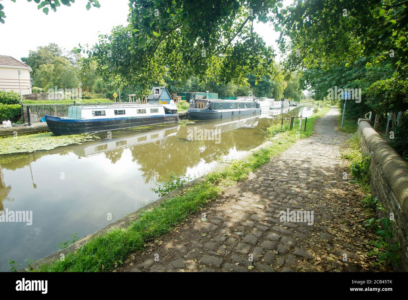 Canal in Maghull, Merseyside Stock Photo Alamy
