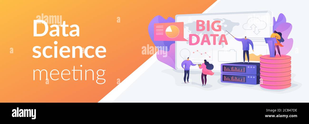 Big data conference web banner concept Stock Vector Image & Art Alamy
