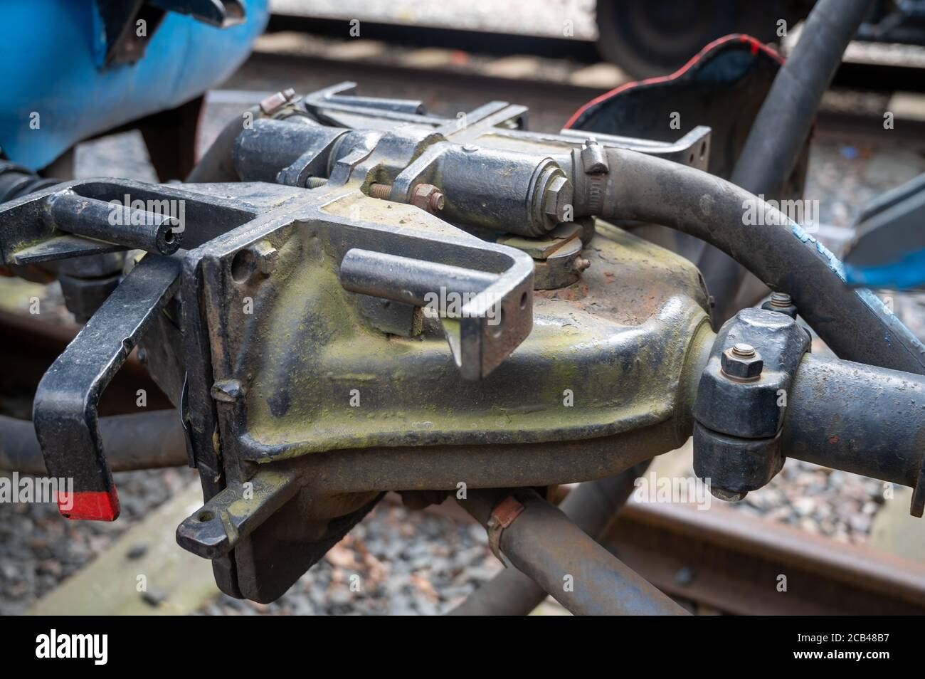 Railroad coupler hires stock photography and images Alamy