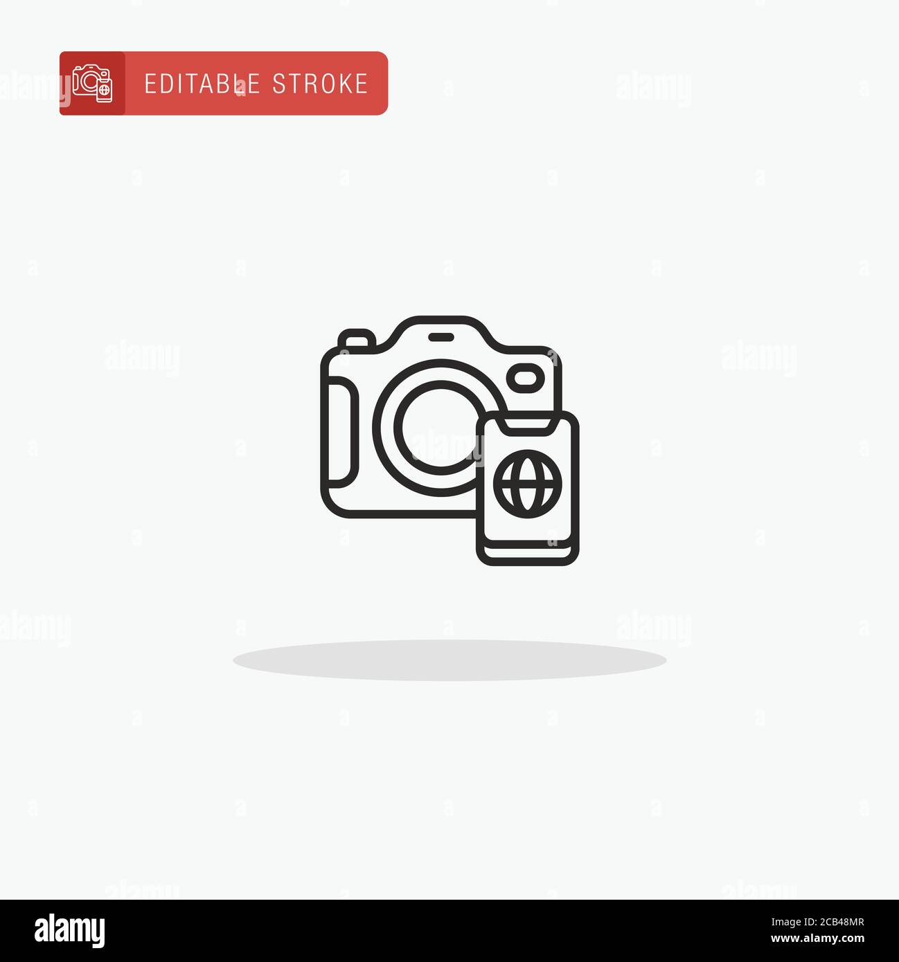 Camera icon vector. Camera icon for presentation Stock Vector Image ...