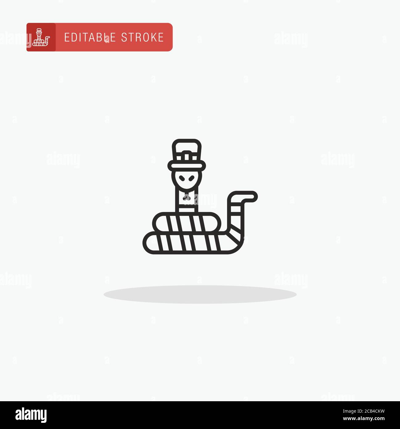 Snake icon vector. Snake icon for presentation Stock Vector Image & Art