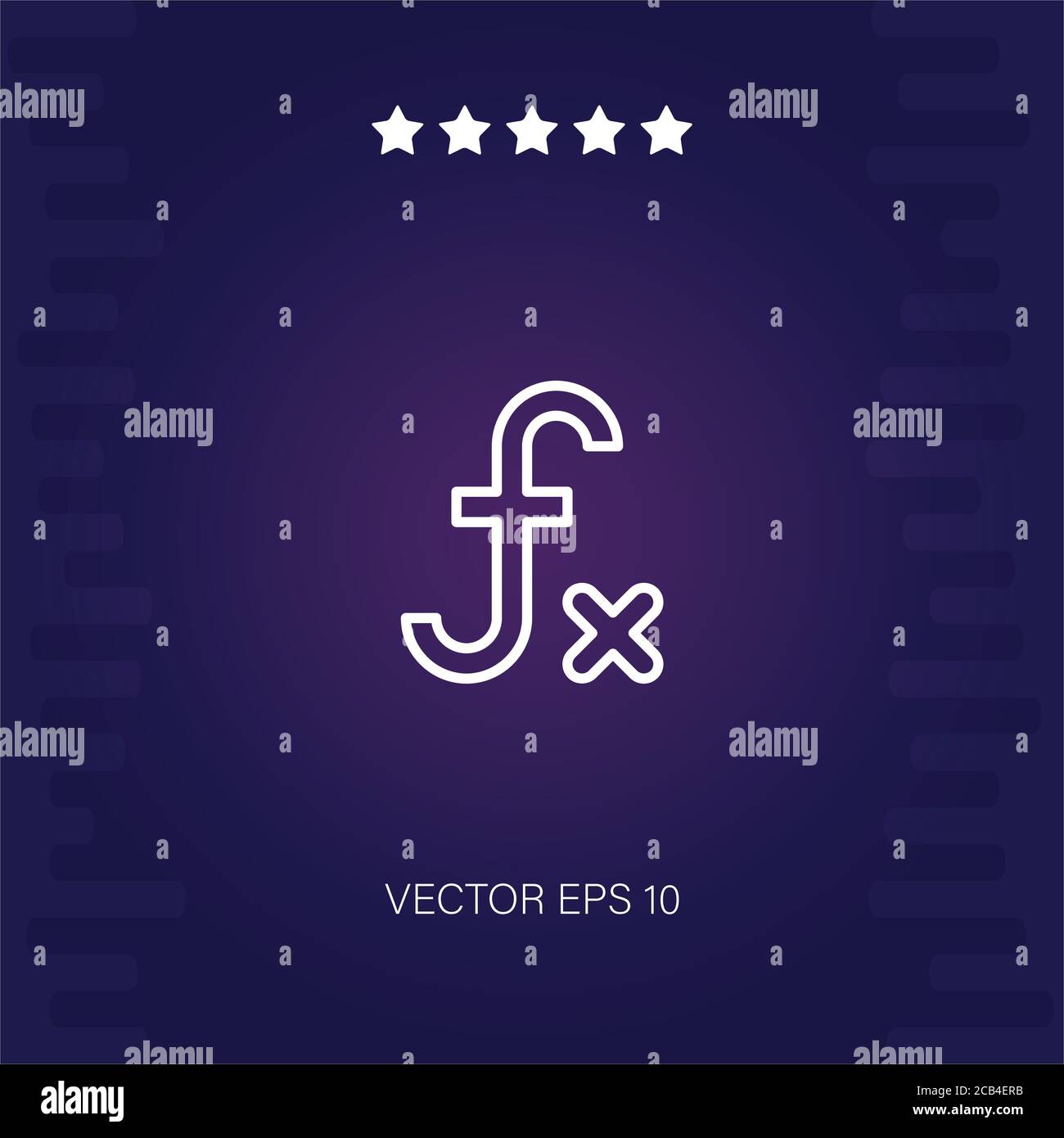 function vector icon modern illustration Stock Vector Image & Art - Alamy