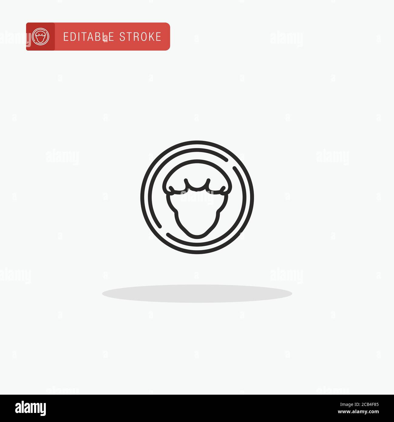 Hairnet icon vector. Hairnet icon for presentation Stock Vector Image ...