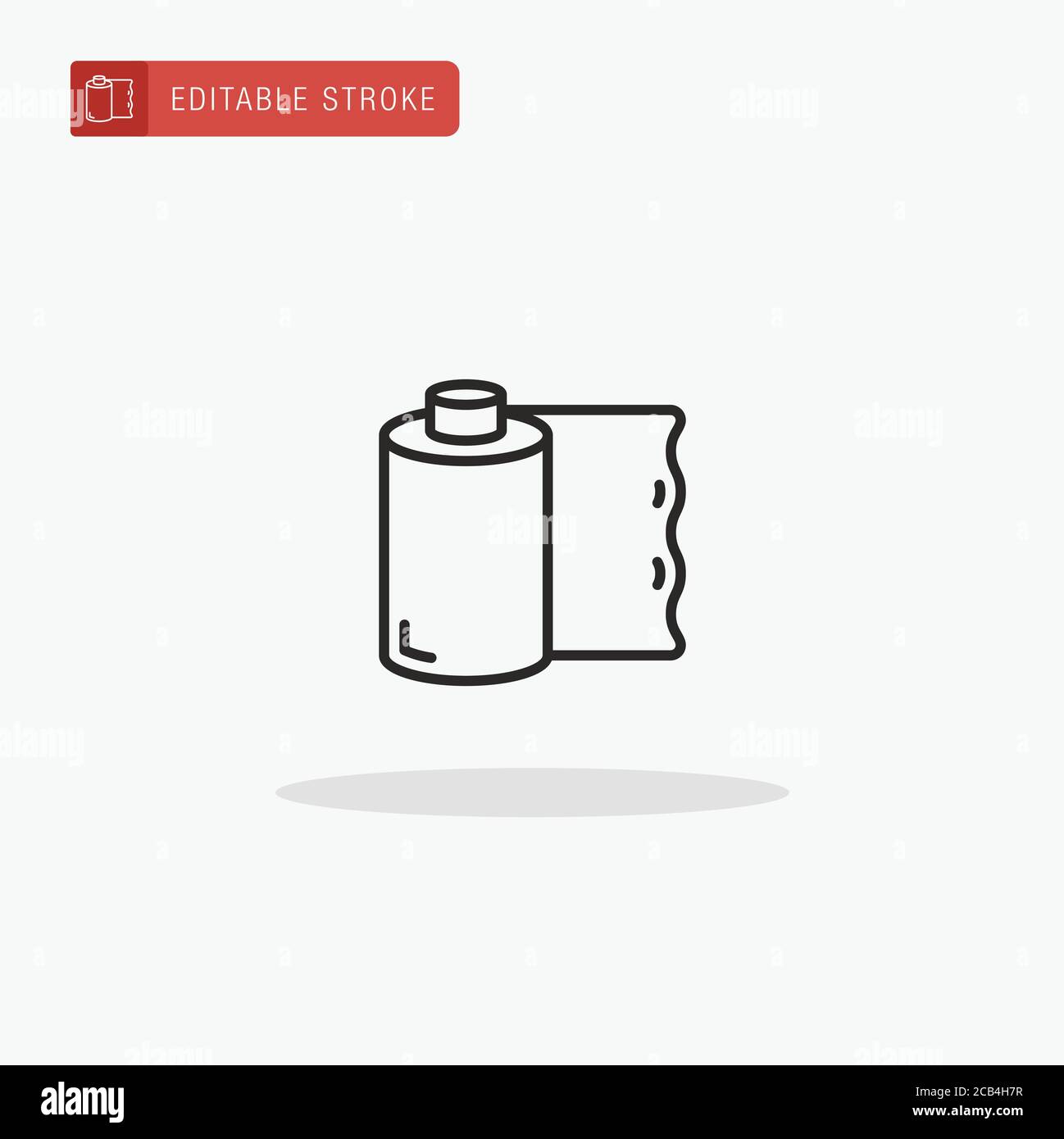 Fabric icon vector. Fabric icon for presentation. Stock Vector