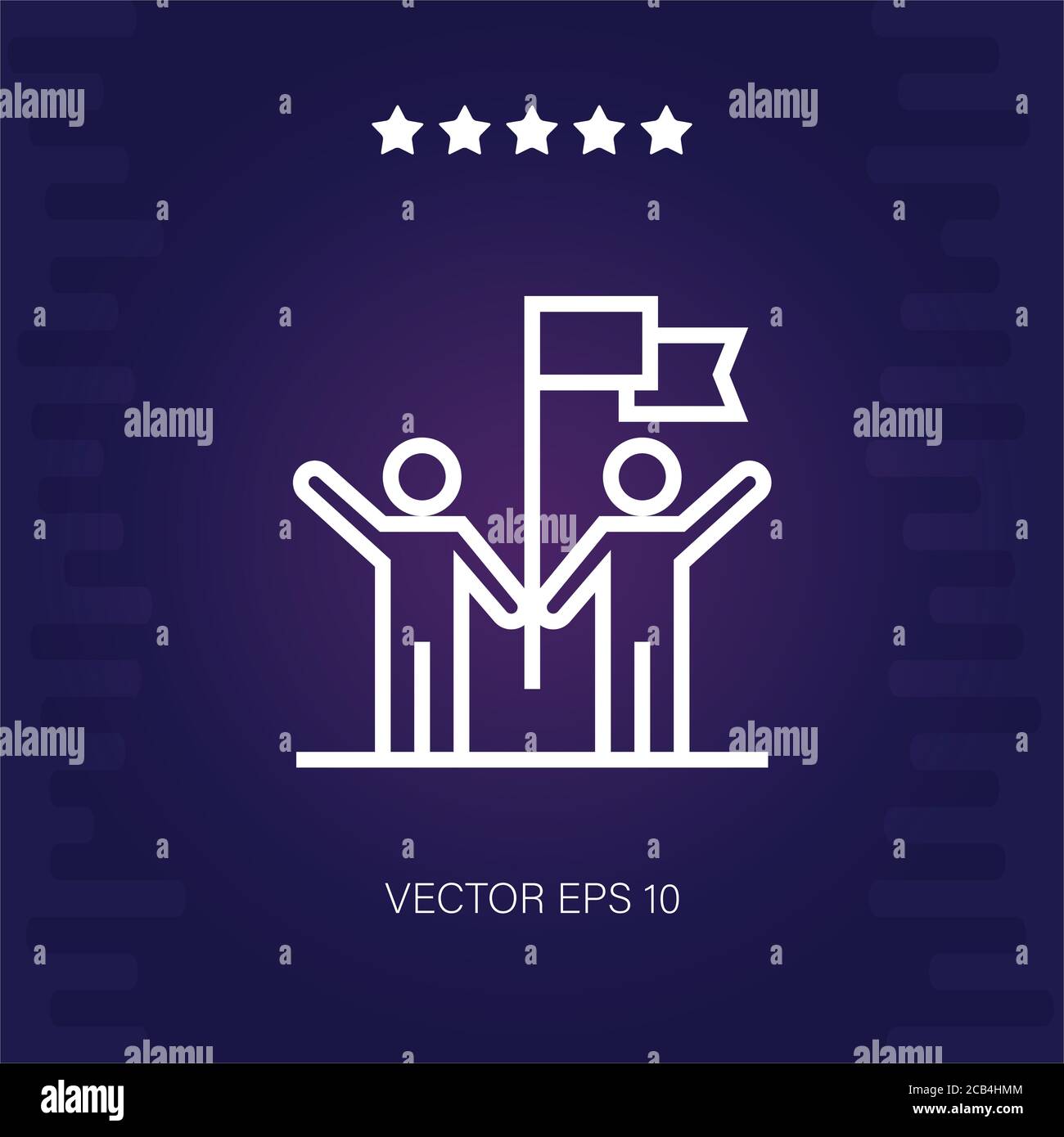 team vector icon modern illustration Stock Vector Image & Art - Alamy