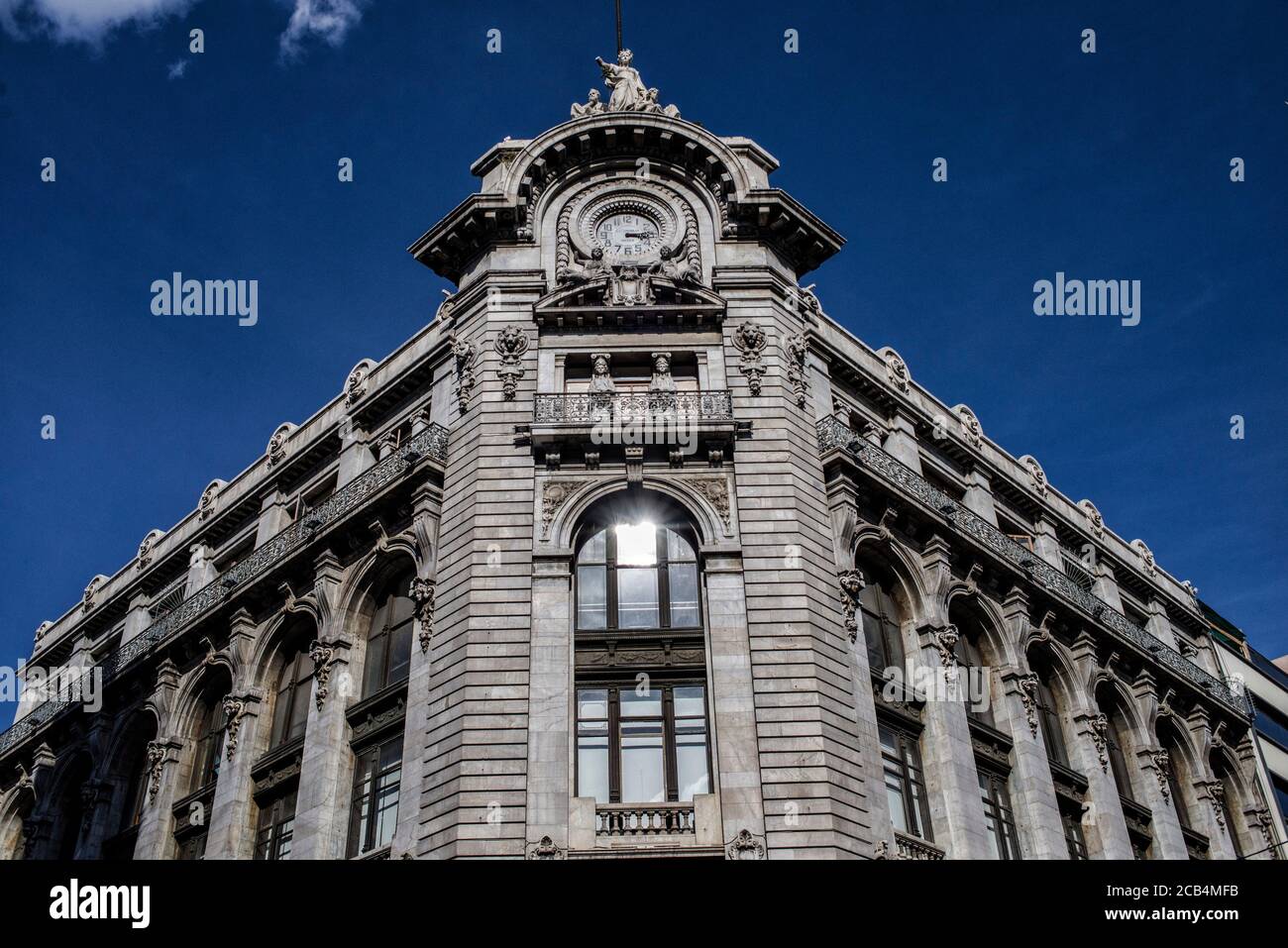 North America - Mexico, capital city Mexico City: The ZARA clothing  department store's building in the historic downtown Stock Photo - Alamy