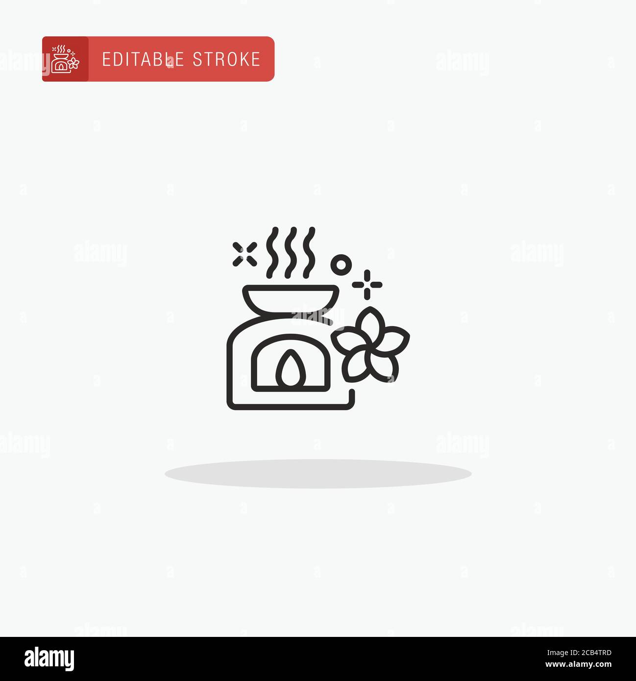 Incense Burner icon vector. Incense Burner icon for presentation Stock  Vector Image & Art - Alamy