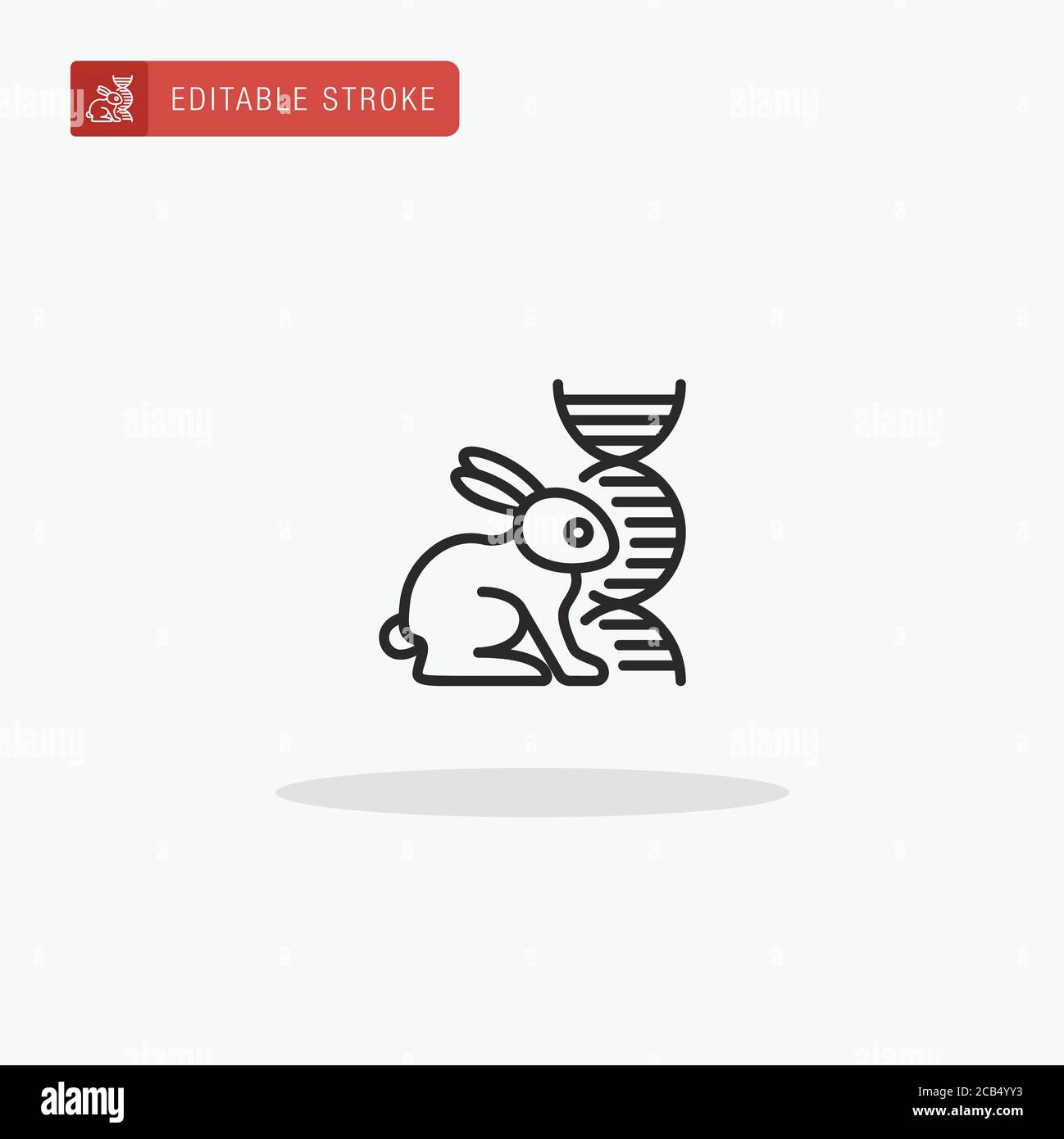 Rabbit icon vector. Rabbit icon for presentation Stock Vector Image ...